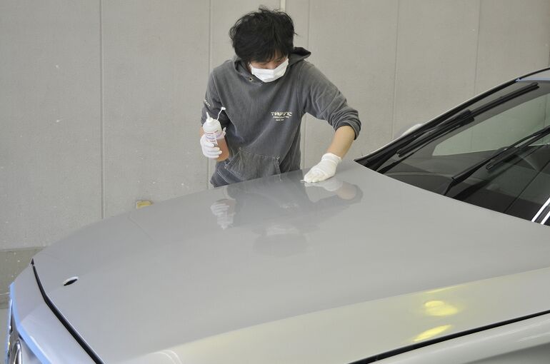 2.ベンツE220dクレンジング