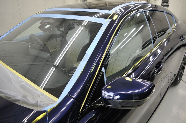 BMW840ｄ　マスキング完了