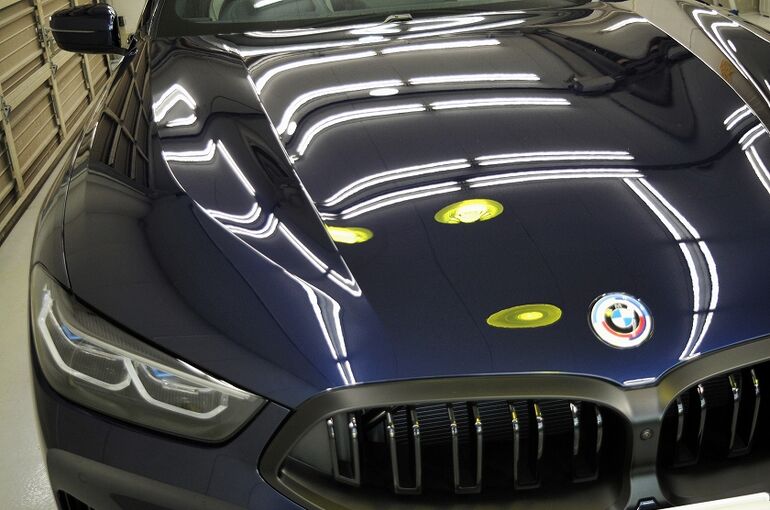 BMW840ｄ　右前方アップ