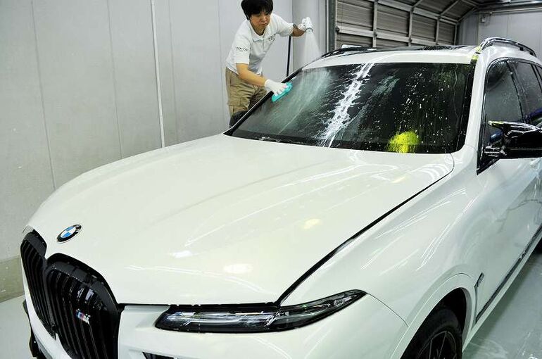BMW　X7　クレンジング剤　洗浄