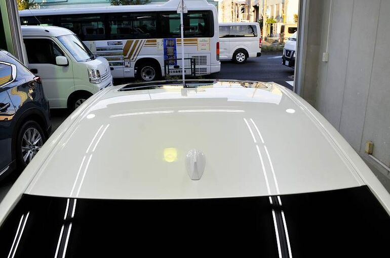 レクサス ES300ｈ　コーティング施工完了　ルーフ部