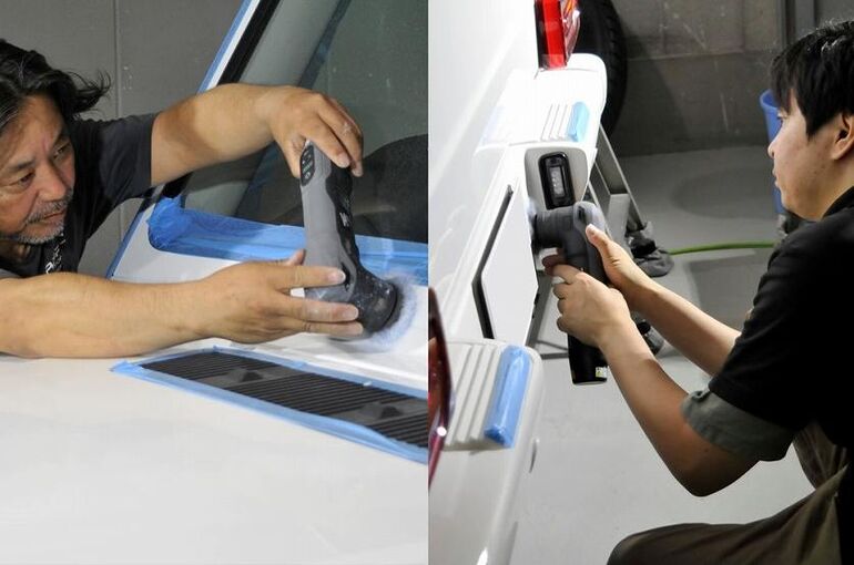 ミニポリッシャー磨き