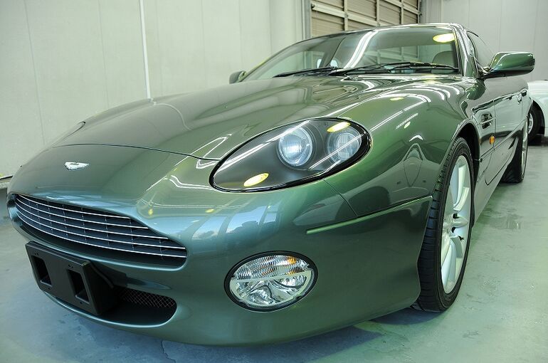 アストンマーチンDB7 ガラスコーティング 磨き施工例 東京都 A様  