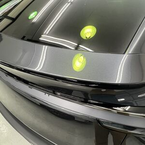 テスラ　モデル3　リアアップコーティング施工写真