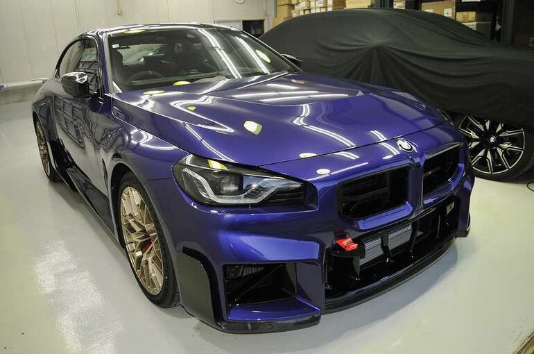 34.BMW M2 CS　カーコーティング施工後の画像