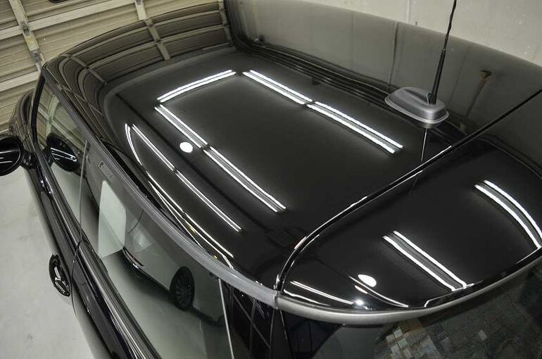 28.BMWミニ　カーコーティング施工後の画像