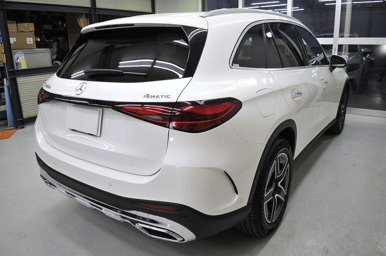 20.メルセデスベンツGLC カーコーティング施工後の画像